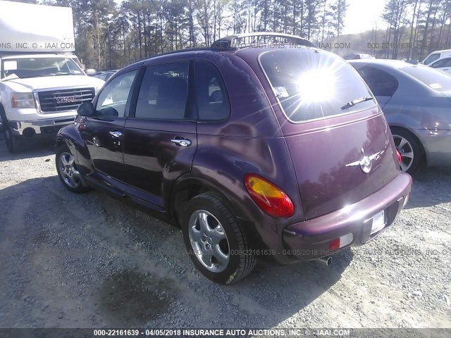 3C8FY68B62T301419 - 2002 CHRYSLER PT CRUISER LIMITED/DREAM CRUISER PURPLE photo 3