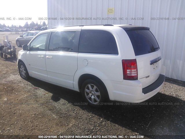 2A8HR54P78R821278 - 2008 CHRYSLER TOWN & COUNTRY TOURING WHITE photo 3