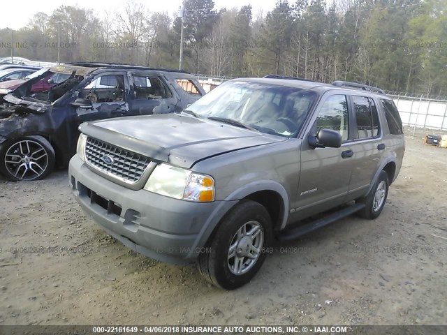 1FMDU62E62ZB49279 - 2002 FORD EXPLORER XLS BROWN photo 2