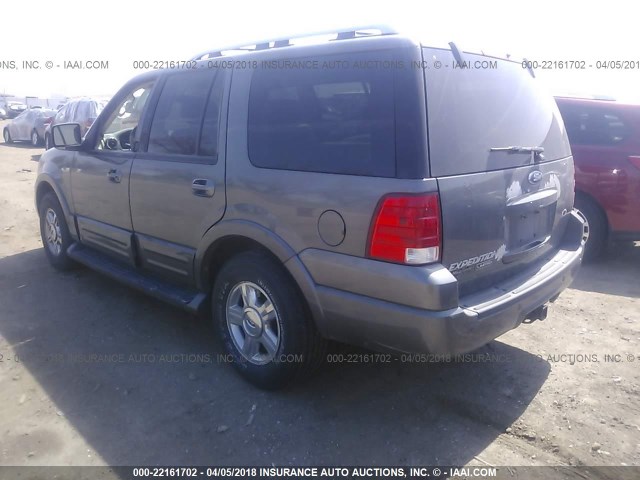 1FMFU20535LA07273 - 2005 FORD EXPEDITION LIMITED GRAY photo 3