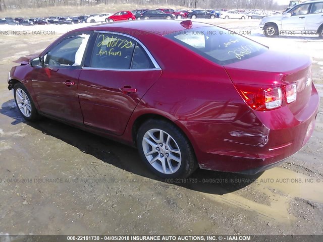 1G11C5SL5EF113908 - 2014 CHEVROLET MALIBU 1LT 红色 照片 3