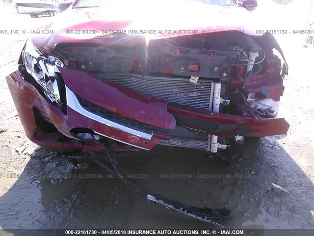 1G11C5SL5EF113908 - 2014 CHEVROLET MALIBU 1LT 红色 照片 6