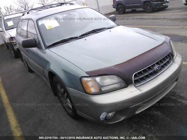 4S3BH675X37609940 - 2003 SUBARU LEGACY OUTBACK AWP 绿色 照片 1