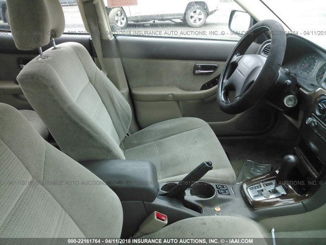 4S3BH675X37609940 - 2003 SUBARU LEGACY OUTBACK AWP 绿色 照片 5