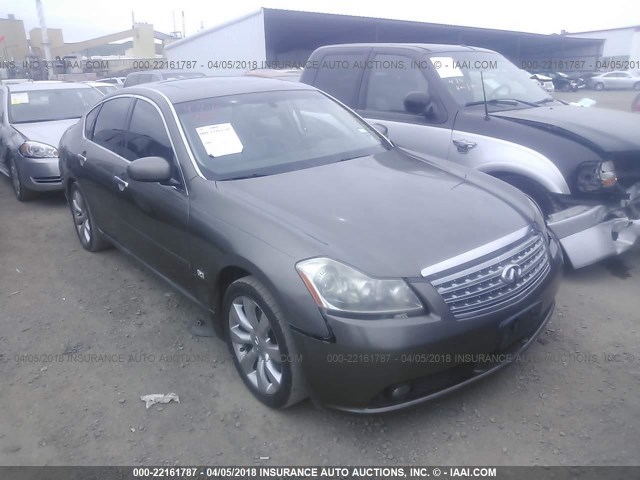 JNKAY01E46M114378 - 2006 INFINITI M35 SPORT GRAY photo 1