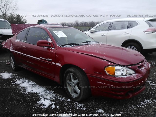 1G2NW12E6YM729745 - 2000 PONTIAC GRAND AM GT RED photo 1