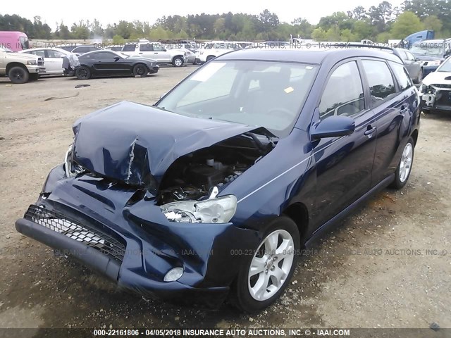 2T1KR32E75C339893 - 2005 TOYOTA COROLLA MATRIX XR BLUE photo 2