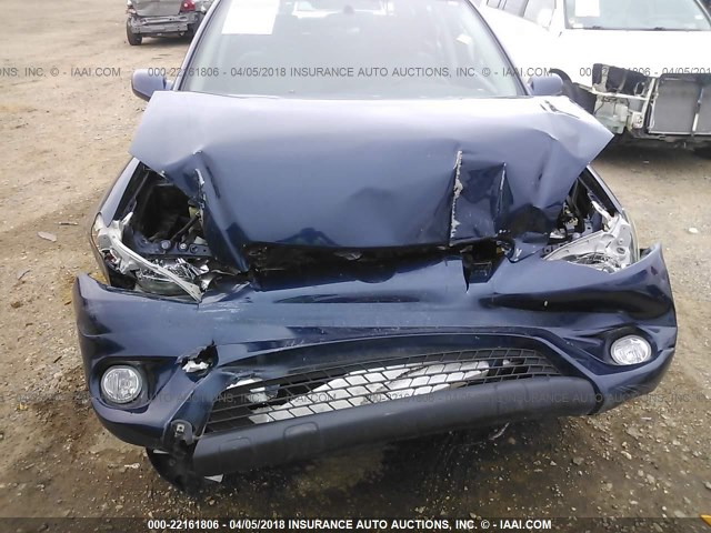 2T1KR32E75C339893 - 2005 TOYOTA COROLLA MATRIX XR BLUE photo 6