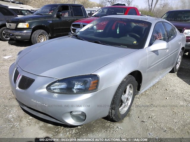 2G2WP522541192886 - 2004 PONTIAC GRAND PRIX GT SILVER photo 2