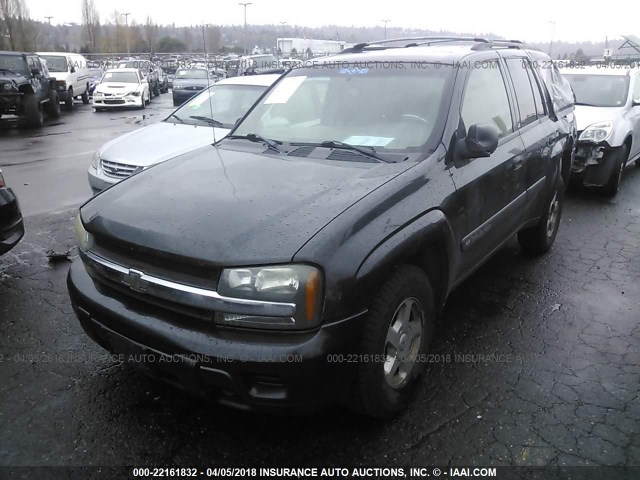 1GNDT13S632407753 - 2003 CHEVROLET TRAILBLAZER  GRAY photo 2