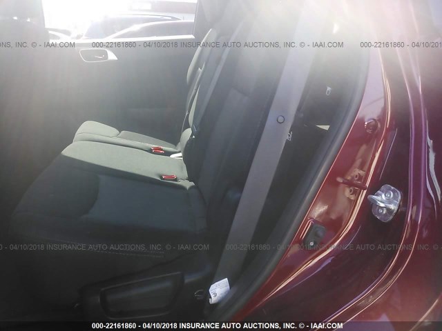 5N1DR2MN7HC906239 - 2017 NISSAN PATHFINDER S/SV/SL/PLATINUM 红色 照片 8