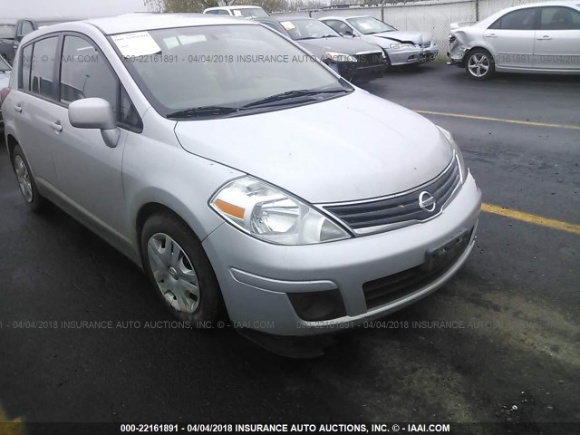 3N1BC1CP7BL507226 - 2011 NISSAN VERSA S/SL SILVER photo 1