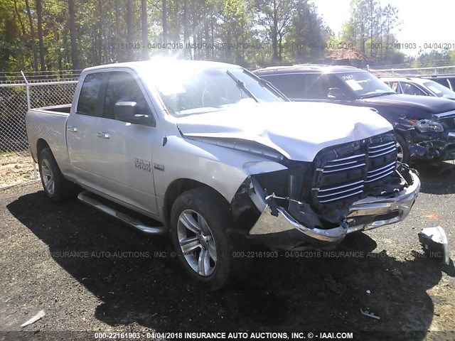 1C6RR6GT3ES264574 - 2014 RAM 1500 SLT SILVER photo 1