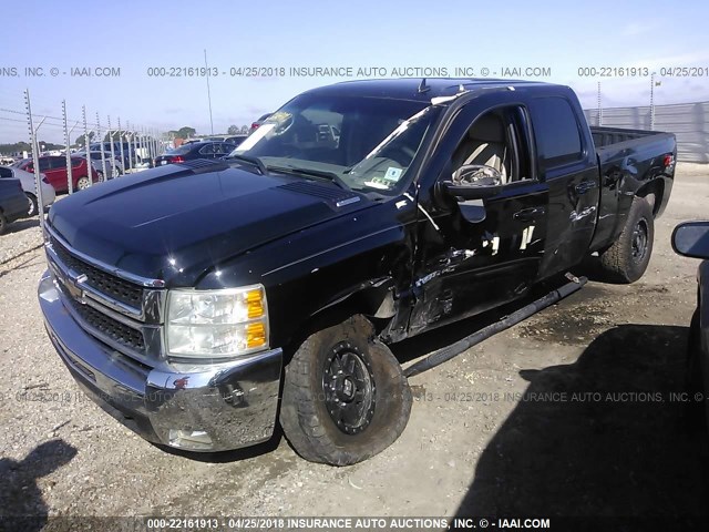 1GCHK63K79F105383 - 2009 CHEVROLET SILVERADO K2500 HEAVY DUTY LTZ BLACK photo 2