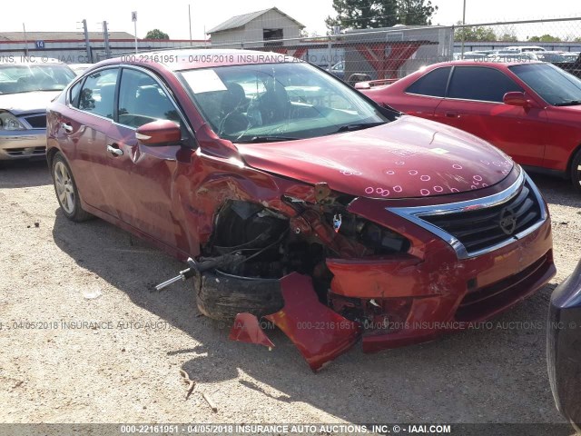 1N4AL3AP2DN402500 - 2013 NISSAN ALTIMA 2.5/S/SV/SL RED photo 1