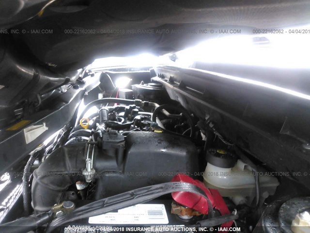 JTLKT324254001155 - 2005 TOYOTA SCION XB შავი ფოტო 10