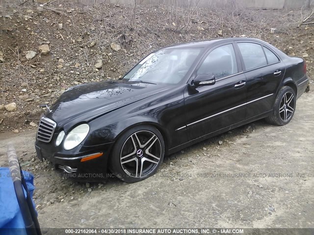 WDBUF90X98B348606 - 2008 MERCEDES-BENZ E 550 4MATIC BLACK photo 2