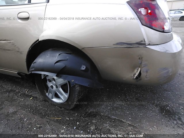 1G8AJ55F37Z125862 - 2007 SATURN ION LEVEL 2 Qızıl foto 6