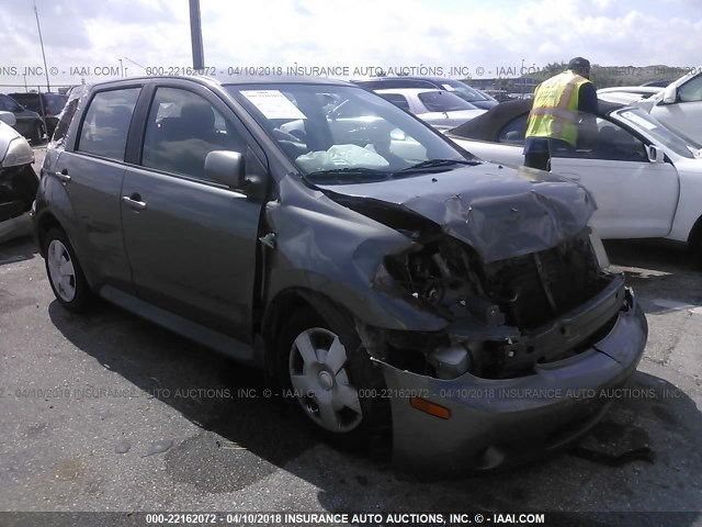 JTKKT624340071548 - 2004 TOYOTA SCION XA GRAY photo 1