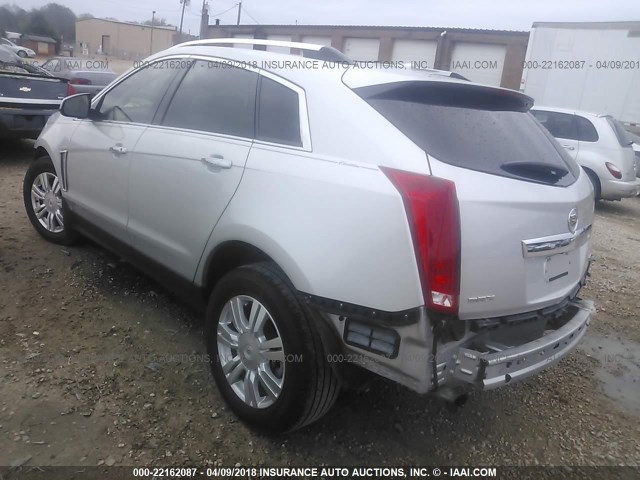 3GYFNBE37ES533130 - 2014 CADILLAC SRX LUXURY COLLECTION SILVER photo 3