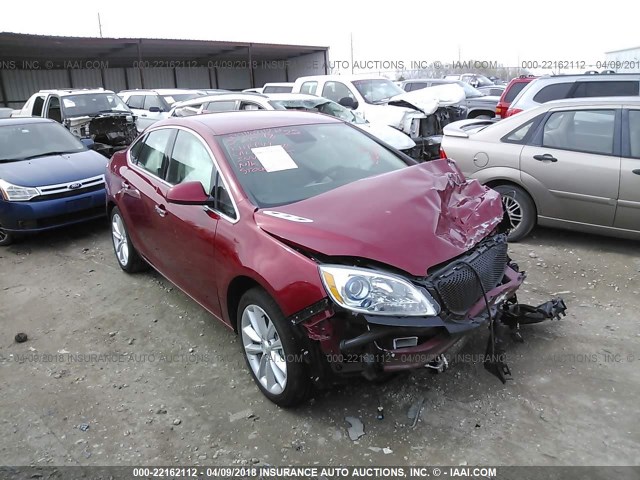 1G4PS5SK9H4114373 - 2017 BUICK VERANO RED photo 1