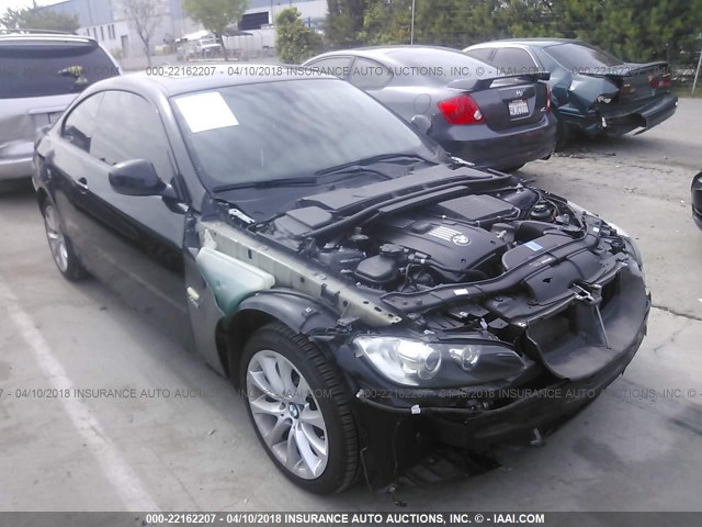 WBAWC7C5XAE271053 - 2010 BMW 335 XI BLACK photo 1