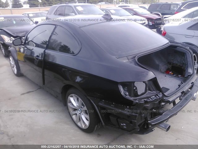 WBAWC7C5XAE271053 - 2010 BMW 335 XI BLACK photo 3