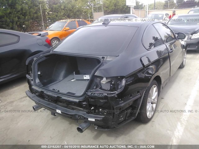 WBAWC7C5XAE271053 - 2010 BMW 335 XI BLACK photo 4