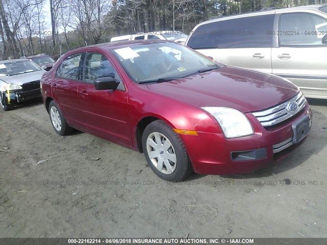 3FAFP06Z16R198047 - 2006 FORD FUSION S RED photo 1
