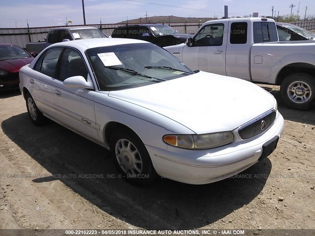 2G4WS52J9Y1162809 - 2000 BUICK CENTURY CUSTOM WHITE photo 1