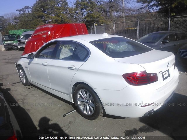 WBA5A7C50ED615065 - 2014 BMW 528 XI WHITE photo 3