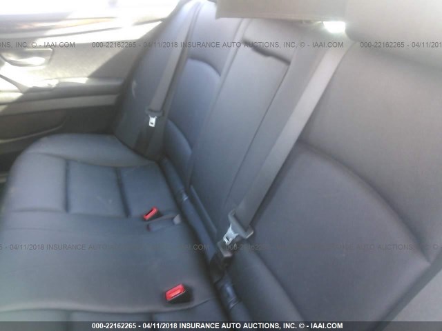 WBA5A7C50ED615065 - 2014 BMW 528 XI WHITE photo 8