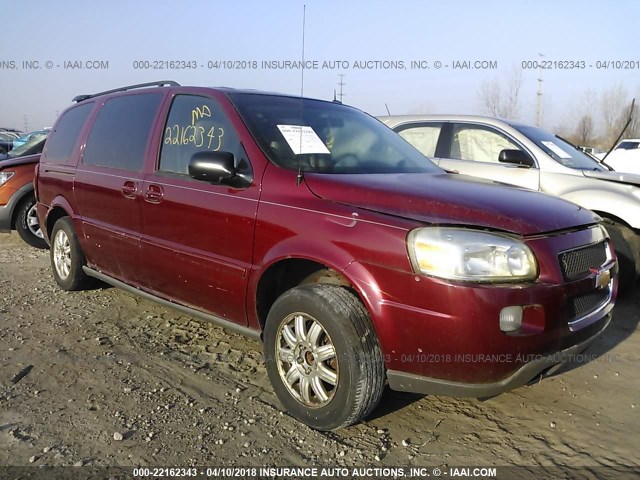 1GNDV23L65D171637 - 2005 CHEVROLET UPLANDER LS MAROON photo 1