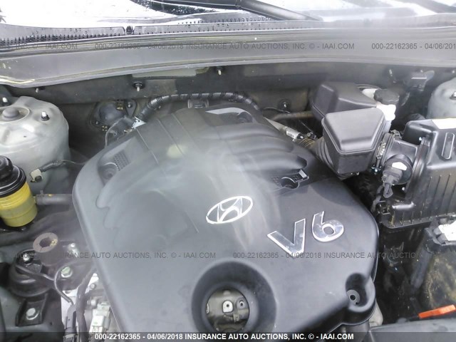 5NMSH13E28H143123 - 2008 HYUNDAI SANTA FE SE/LIMITED GREEN photo 10