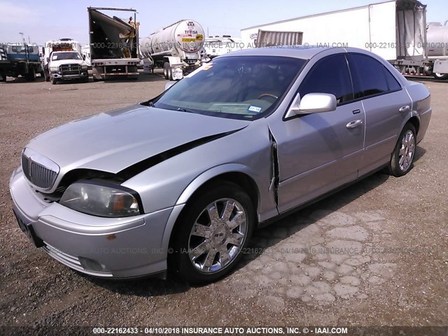 1LNHM87A13Y691769 - 2003 LINCOLN LS SILVER photo 2