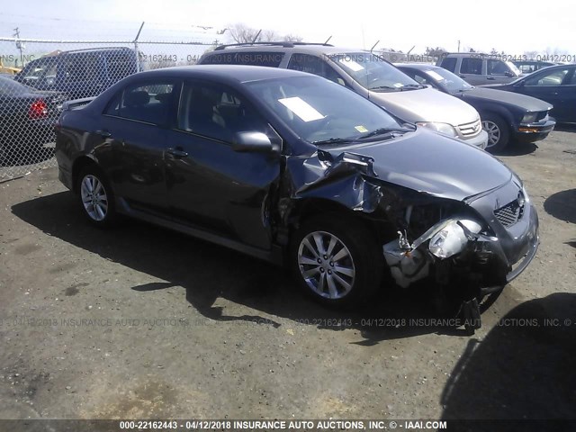 2T1BU40E99C117773 - 2009 TOYOTA COROLLA S/LE/XLE Pewter photo 1