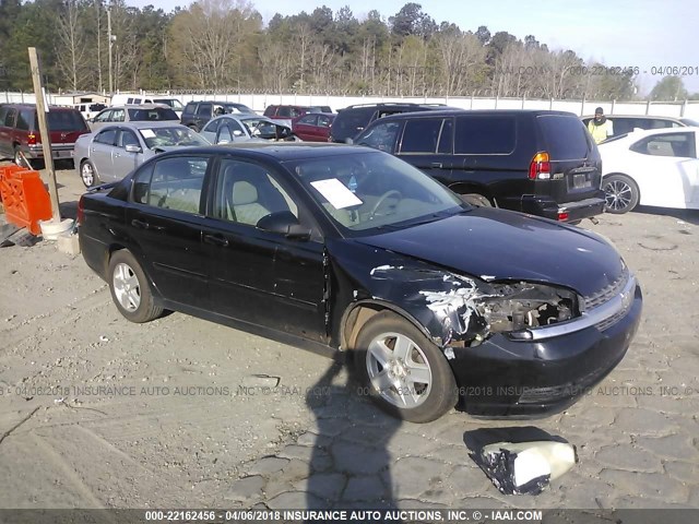 1G1ZT54874F137699 - 2004 CHEVROLET MALIBU LS 黑色 照片 1