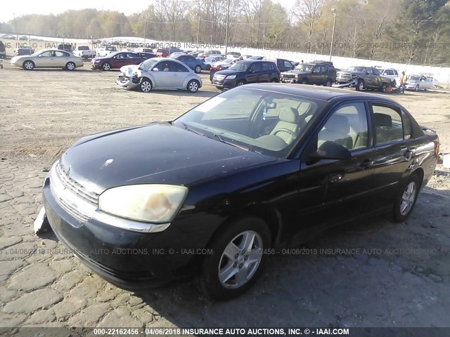 1G1ZT54874F137699 - 2004 CHEVROLET MALIBU LS 黑色 照片 2