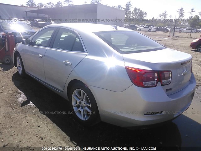 1G11D5RR4DF121424 - 2013 CHEVROLET MALIBU 1LT SILVER photo 3