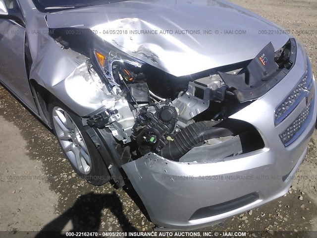 1G11D5RR4DF121424 - 2013 CHEVROLET MALIBU 1LT SILVER photo 6