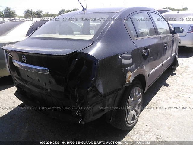 3N1AB6AP9BL713887 - 2011 NISSAN SENTRA 2.0/2.0S/SR/2.0SL BLACK photo 4