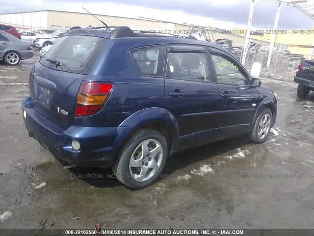 5Y2SM62803Z482763 - 2003 PONTIAC VIBE Dark Blue photo 4