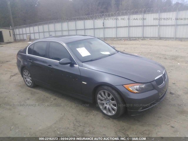 WBAVB33596KS38061 - 2006 BMW 330 I GRAY photo 1