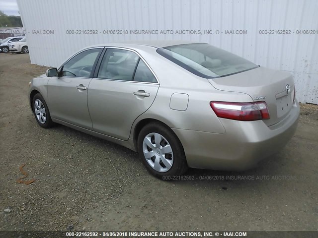 4T1BE46K47U606801 - 2007 TOYOTA CAMRY NEW GENERATION CE/LE/XLE/SE BEIGE photo 3