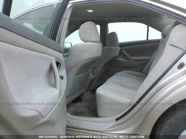 4T1BE46K47U606801 - 2007 TOYOTA CAMRY NEW GENERATION CE/LE/XLE/SE BEIGE photo 8