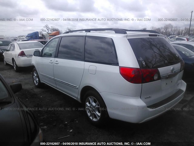 5TDBA22C26S068458 - 2006 TOYOTA SIENNA XLE/XLE LIMITED WHITE photo 3