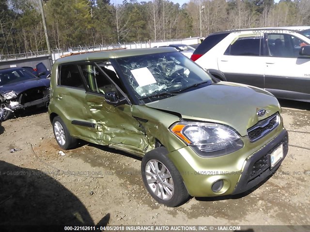 KNDJT2A64C7456329 - 2012 KIA SOUL +/!/SPORT GREEN photo 1