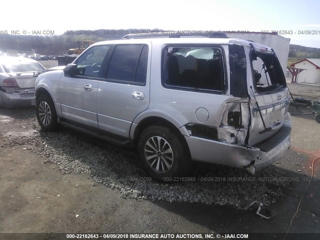 1FMJU1JT7FEF37382 - 2015 FORD EXPEDITION XLT/KING RANCH SILVER photo 3