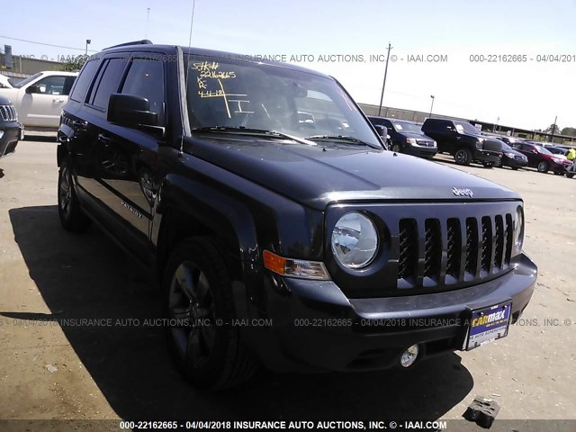 1C4NJPFA0FD274280 - 2015 JEEP PATRIOT LATITUDE GRAY photo 1