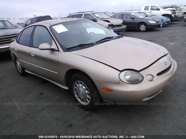 1FALP53S4VG295773 - 1997 FORD TAURUS LX BROWN photo 1